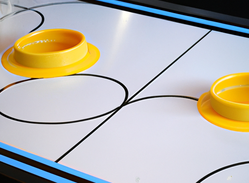 Oplev Spændingen ved et Airhockey Bord